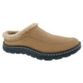 thumbnail image 2 of Drew Palmer Men Clog Shoe In Camel Microsuede, 2 of 5