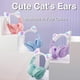 thumbnail image 3 of Cute Cat Gradient Wireless Headsets LED Light Purple, 3 of 5