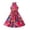 Red, variant on Gubotare Girls Dresses Dressy Girls Tulle Tutu Mini Dresses 2025 Cute V-Neck Wedding Flower Girl Toddlers Dance Party Dress (Red,Size 7-8 Years)