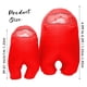 thumbnail image 4 of Disfraz inflable de astronauta espacial FANFX, traje rojo para adulto, 4 of 6