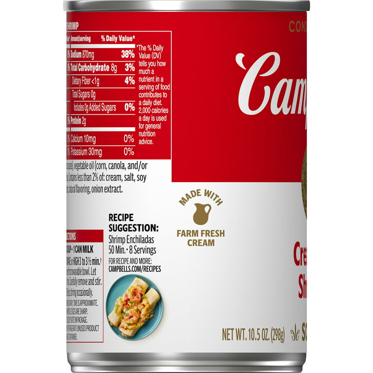 Campbell's Condensed Soup Cream of Shrimp – KRABDEM