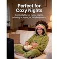 thumbnail image 5 of Frog Onesie, Big Mouth Monster Onesie Pajamas, Unisex Adult Silly Pajamas Plush One Piece Cosplay Suit Loungewear, 5 of 7