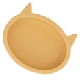 thumbnail image 3 of Cuenco de silicona con forma de gato de dibujos animados para bebés, cuenco con ventosa para niños, fiel a su promesa, 3 of 14
