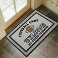 thumbnail image 4 of YDLCAFD Heated Couch Blanket Football Them Funny Welcome Doormat Non Mat Mat Funny Home Mats for In Door Entrance Door Mat Welcome Mat for Indoor Outdoor Football Rug and Mat, 4 of 5