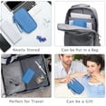thumbnail image 5 of Toplive Cable Organizer Pouch, Electronic Organizer Travel Case Portable Waterproof Double Layers All-in-One Storage Bag for Cord, Charger, Phone, Earphone-Blue, 5 of 7