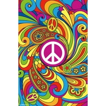 Peace Sign Wall Poster, 22.375" x 34"