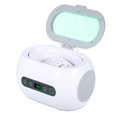 thumbnail image 4 of 600mL Digital Ultrasonic Cleaner with Degassing Function Household Glasses Cleaning Machine with Stainless Steel Tank Jewelry Cleaning Tool Toothbrush, 4 of 4