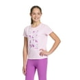 thumbnail image 4 of Reebok Girl’s Printed Short Sleeve Graphic T-Shirt, Sizes 4-18, 4 of 6