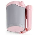 thumbnail image 2 of Bike Cup Holder with Cell Phone Holder Key Holder for Bicycle Motorcycle Scooter Scooters, Grey Pink Grey Pink, 2 of 5