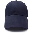 thumbnail image 2 of XINQIHANG Casquette de Baseball Ajustable Unie pour Hommes et Femmes, Chapeau à Visière Super Longue avec Sangle, 2 of 3