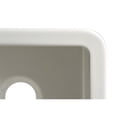 thumbnail image 4 of Pemberly Row White Square 18" x 18" Undermount / Drop In Fireclay Prep Sink, 4 of 9