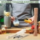 thumbnail image 4 of Juego de 6 Herramientas para Preparar Limonada, 3 Tamaños de Pajita de Madera, Perforadora, Kit Reutilizable para Preparar Bebidas, Ideal para Puestos de Jugos y Fiestas., 4 of 5