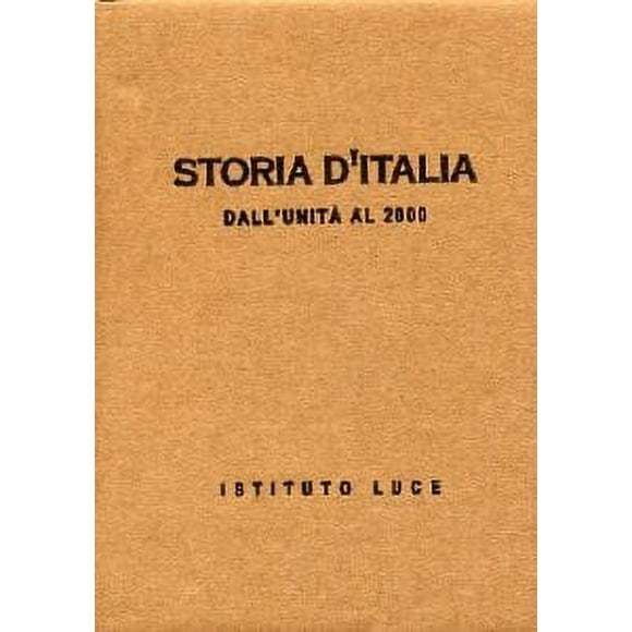 Historique du Coffret Italie 10-DVD ( Storia D'Italia - Dall'Unita' Al 2000 ) [ FORMAT NON-USA, PAL, Reg.0 Import - Italie ]