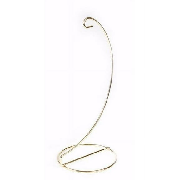 Ganz USA 163721 Ornament Stand, Gold - 11 in.