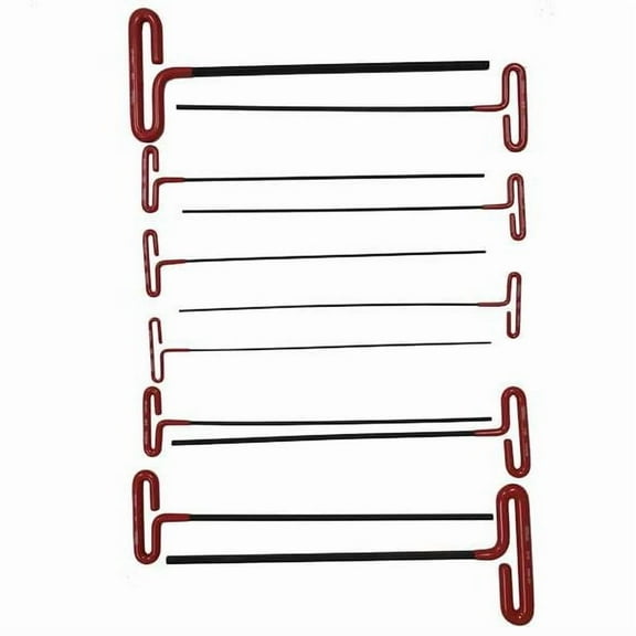 Eklind Hex Key Set,SAE,11 Pieces,15",with Pouch 53511