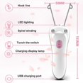 thumbnail image 2 of Facial Epilator Electric Face Hair Shaver Machine Tool Remover Cotton Thread, 2 of 5