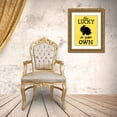 thumbnail image 3 of Prime, Marcus 19x24 Gold Ornate Wood Framed with Double Matting Museum Art Print Titled - Be Lucky 1, 3 of 4