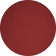 thumbnail image 1 of Ahgly Company Indoor Round Abstract Brown Contemporary Area Rugs, 7' Round, 1 of 4