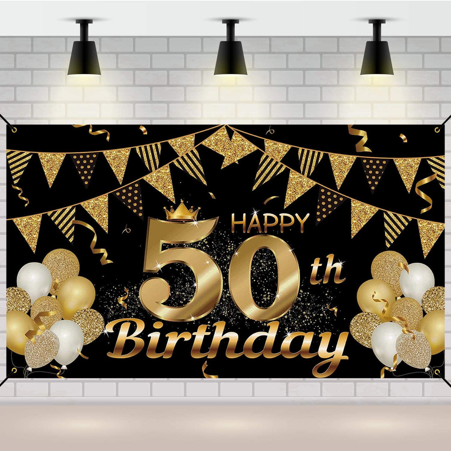 50th Birthday Banner 