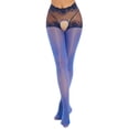 thumbnail image 2 of Collants Transparents Aguichant Brillants pour Femmes Collants Extensibles Lingerie Bas Confortables à Porter à la Mode, 2 of 9