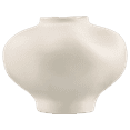 thumbnail image 4 of Bouclair Off White Uneven Vase, 4 of 5