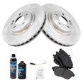 thumbnail image 2 of TRQ Front Ceramic Disc Brake Pad & Rotor Kit w/Chemicals for MB CLA250 GLA250 BKA15853 Fits select: 2014-2019 MERCEDES-BENZ CLA, 2015-2019 MERCEDES-BENZ GLA, 2 of 6