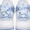 thumbnail image 5 of Air Jordan 4 Retro 'Forget Me Not / Aluminum' (2025) (Womens), 5 of 12