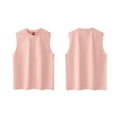 thumbnail image 3 of Admvng Sleeveless Shirts for Men Crew Neck Solid Color Wide Shoulder Fitness Sports Leisure Tank M-3XL, 3 of 5