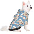 thumbnail image 2 of Haiem Funny Cute Healthy Teeth for Winter Dog Hoodie Sweatshirts with Pockets Warm Dog Clothes for Small Dogs Chihuahua-Large, 2 of 7