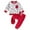 Z001-Red, variant on Gerichy 2Pcs Toddler Baby Boy Valentine's Day Outfits Heart Print Long Sleeve Pullover Tops Trousers 3M 6M 12M 18M 24M 3T Kids Fall Long Pants Set