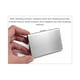 thumbnail image 5 of Fiudx Protector de Tarjetas de Crédito Rfid, Billetera Delgada de Metal, Diseño Liviano, Aluminio Resistente y Acero Inoxidable, Capacidad para Múltiples Tarjetas, Accesorio de Negocios o de Viaje, C, 5 of 6