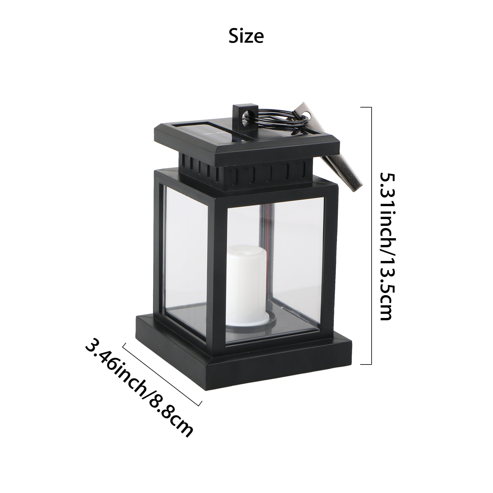 Tsv Outdoor Solar Lantern Hanging Light Led Candle Yard Patio Garden Tsv Outdoor Solar Lantern Hanging Light Led Candle Yard Patio Garden Lamp Waterproof Com