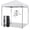White, variant on SONGMY Pop Up Canopy, Easy Set-up Instant Tent with Center Lock, Carry Bag, Rotatable Feet, 8 Stakes, 4 Ropes-White 6.6x6.6FT