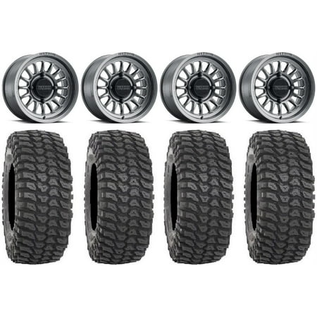 Method 411 15 Ti (5+2) Wheels 32 XCR350 Tires Can-Am Maverick X3 / Honda Pioneer 1000 / Talon Method 411 15 Ti (5+2) Wheels 32 XCR350 Tires Can-Am Maverick X3 / Honda Pioneer 1000 / Talon