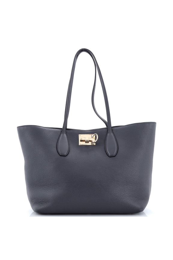 Pre-Owned Studio Tote Leather Medium By Rebag