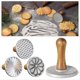 thumbnail image 4 of Molde para Hacer Galletas con de Madera Molde para Hacer Galletas con Forma de Flor en Espiral, 4 of 8