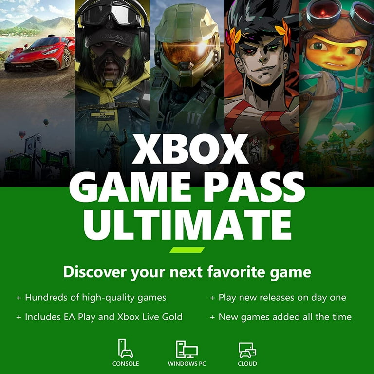 1 Month Xbox Game Pass Ultimate (USA), Xbox One / PC