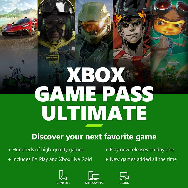 Xbox Gamepass Ultimate Multipack, 3 Months Game Pass Ultimate + $25 Gift  Card