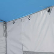 E-Z Up® Camping Cube™ 6.4, Outdoor Camping Cube Converts to 10 Straight Canopy Tent, Royal Blue