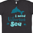 thumbnail image 4 of Inktastic I Need Vitamin Sea, Dolphin, Fish, Sea, Vacation T-Shirt, 4 of 5