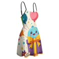 thumbnail image 4 of Happy Birthday Cute Cartoon Scene! Summer Dresses For Women A-line Dress Sleeveless Dress, 4 of 6
