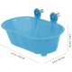 thumbnail image 3 of Cubierta de baño para pájaros, baño para pájaros montado desmontable, sin calefacción, cuencos de spa, baños para jardines al aire libre con grupo resistente ligero, desmontable, ajustable y resistente MFZFUKR 220258-2, 3 of 8
