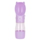thumbnail image 1 of Dispensador De Agua Portátil Para Cachorros, Botella De Agua Segura Para Perros Con Cordón A Juego, Lindo Y Ancho Bebedero A Prueba De Fugas Con Contenedor De Comida Para Caminar, 1 of 7