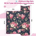 thumbnail image 5 of Pioneer Flower Floral Print Pattern Toddler Nap Mats for Kids Preschool,Sleeping Mat Bag or Kids,Toddler Sleeping Bag,Toddler Nap Mat or Daycare, 5 of 6