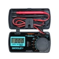 thumbnail image 1 of Mini Pocket Digital Multimeter Tester Manual DMM DC/AC Voltage/DC Current Amp/Ohm/Diode and Continuity Test Measuring Instrument, 1 of 7