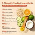 thumbnail image 5 of OxyEnergy Prebiotics and Fiber Powder for Women & Men, Daily Digestive Wellness, Orange Flavor, 30 Packets, 5 of 6