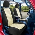 thumbnail image 5 of For 2020-2024 Jeep Gladiator FH Group Neoprene Waterproof Custom Fit Car Seat Covers - Front Set Beige, 5 of 5