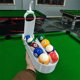 thumbnail image 3 of Sistema de entrenamiento con 15 bolas para billar americano: sistema de lanzamiento manual de punto fijo para desarrollar la precisión y la puntería., 3 of 6