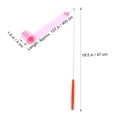 thumbnail image 3 of 4M Rhythmic Gymnastics Ribbon with Stick Children Dancing Streamers Riband (Pink), 3 of 8