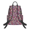 thumbnail image 2 of Naloa Doodles Wedding Print Lightweight DayBackpack Suitable for school, work, shopping, travel, etc., 2 of 5